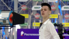 Глеб Лутфуллин. Короткая программа. Москва. Гран-при России по фигурному катанию 2022/23