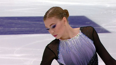 Анастасия Молчанова. Произвольная программа. Москва. Гран-при России по фигурному катанию 2022/23