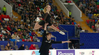 Виктория Васильева — Роман Запорожец. Произвольная программа. Москва. Гран-при России по фигурному катанию 2022/23