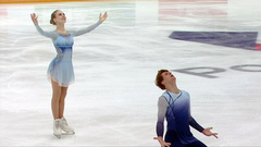 Наталья Хабибуллина — Илья Княжук. Произвольная программа. Москва. Гран-при России по фигурному катанию 2022/23