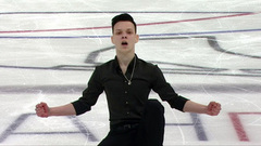 Глеб Лутфуллин. Произвольная программа. Москва. Гран-при России по фигурному катанию 2022/23