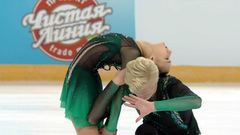 Анна Москалева — Максим Ложкин. Произвольная программа. Сочи. Гран-при России по фигурному катанию 2022/23