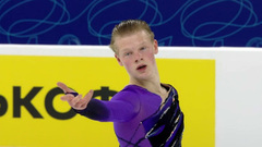 Арсений Димитриев. Короткая программа. Сочи. Гран-при России по фигурному катанию 2022/23