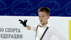 Кирилл Сарновский. Короткая программа. Сочи. Гран-при России по фигурному катанию 2022/23