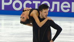 Елизавета Худайбердиева — Егор Базин. Произвольный танец. Сочи. Гран-при России по фигурному катанию 2022/23