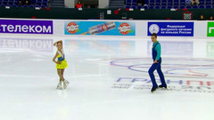 Валерия Халитова — Петр Шаровиков. Короткая программа. Казань. Гран-при России по фигурному катанию 2022/23