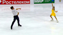 Вероника Меренкова — Даниль Галимов. Короткая программа. Казань. Гран-при России по фигурному катанию 2022/23