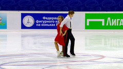 София Алексова — Илья Владимиров. Произвольный танец. Казань. Гран-при России по фигурному катанию 2022/23