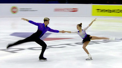 Ева Хмелькова — Андрей Рудь. Произвольная программа. Казань. Гран-при России по фигурному катанию 2022/23