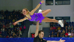 Екатерина Юрова — Дмитрий Бушланов. Короткая программа. Казань. Гран-при России по фигурному катанию 2022/23