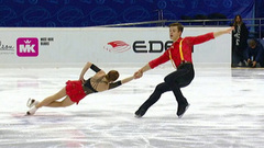 Юлия Артемьева — Алексей Брюханов. Короткая программа. Казань. Гран-при России по фигурному катанию 2022/23