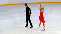 Анна Томилова — Дмитрий Щербаков. Ритм-танец. Москва. Гран-при России по фигурному катанию 2022/23