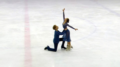 Арина Горшенина — Илья Макаров. Произвольный танец. Москва. Гран-при России по фигурному катанию 2022/23