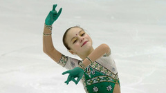 Милана Лебедева. Короткая программа. Москва. Гран-при России по фигурному катанию 2022/23