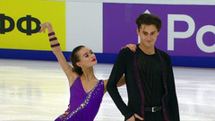 Александра Прокопец — Александр Васькович. Ритм-танец. Москва. Гран-при России по фигурному катанию 2022/23