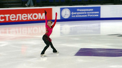 Екатерина Анисимова. Короткая программа. Москва. Гран-при России по фигурному катанию 2022/23