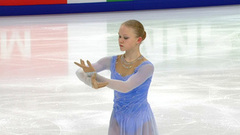 Мария Реброва. Короткая программа. Москва. Гран-при России по фигурному катанию 2022/23