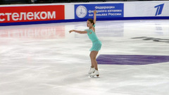 Агнета Латушкина. Короткая программа. Москва. Гран-при России по фигурному катанию 2022/23