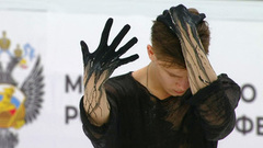 Евгений Семененко. Короткая программа. Москва. Гран-при России по фигурному катанию 2022/23