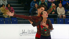 Александра Прокопец — Александр Васькович. Произвольный танец. Москва. Гран-при России по фигурному катанию 2022/23