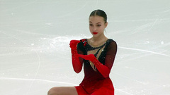 Ангелина Козырева. Произвольная программа. Москва. Гран-при России по фигурному катанию 2022/23