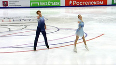 Наталья Хабибуллина — Илья Княжук. Произвольная программа. Москва. Гран-при России по фигурному катанию 2022/23