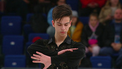 Петр Гуменник. Произвольная программа. Москва. Гран-при России по фигурному катанию 2022/23