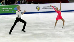 Анна Москалева — Максим Ложкин. Короткая программа. Самара. Гран-при России по фигурному катанию 2022/23