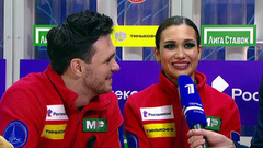 «Как локомотив эти три недели отпахали», — Елизавета Худайбердиева и Егор Базин о подготовке к пятому этапу Гран-при России