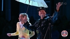 Оксана Домнина и Марат Башаров — «Singing in the Rain». Ледниковый период. Снова вместе. Фрагмент