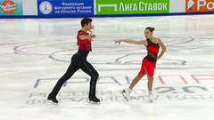 Ясмина Кадырова — Валерий Колесов. Короткая программа. Самара. Гран-при России по фигурному катанию 2022/23