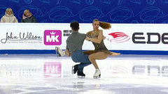 Алиса Крайнюкова — Семен Нетсев. Произвольный танец. Самара. Гран-при России по фигурному катанию 2022/23