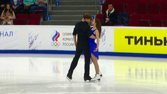 Екатерина Храбрых — Мирон Суслов. Произвольный танец. Самара. Гран-при России по фигурному катанию 2022/23