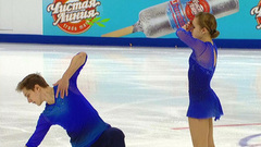 Мария Дыбкова — Алексей Хвалько. Произвольная программа. Самара. Гран-при России по фигурному катанию 2022/23