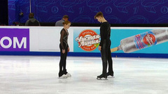 Юлия Артемьева — Алексей Брюханов. Произвольная программа. Самара. Гран-при России по фигурному катанию 2022/23