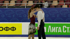 Полина Пилипенко — Павел Драко. Произвольный танец. Пермь. Гран-при России по фигурному катанию 2022/23