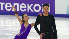 Александра Прокопец — Александр Васькович. Ритм-танец. Пермь. Гран-при России по фигурному катанию 2022/23