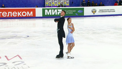 Анастасия Мишина — Александр Галлямов. Короткая программа. Пермь. Гран-при России по фигурному катанию 2022/23