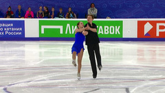 Екатерина Храбрых — Мирон Суслов. Произвольный танец. Пермь. Гран-при России по фигурному катанию 2022/23