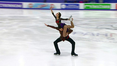 Александра Прокопец — Александр Васькович. Произвольный танец. Пермь. Гран-при России по фигурному катанию 2022/23