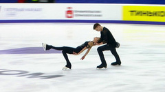 Екатерина Чикмарева — Матвей Янченков. Произвольная программа. Пермь. Гран-при России по фигурному катанию 2022/23