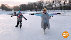 Безопасность на катке. Доброе утро. Фрагмент