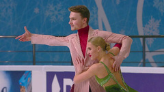 Екатерина Миронова — Евгений Устенко. Ритм-танец. Чемпионат России по фигурному катанию 2023