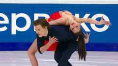 Елизавета Шанаева — Павел Дрозд. Ритм-танец. Чемпионат России по фигурному катанию 2023