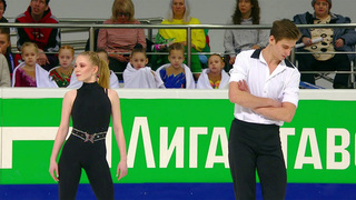 Виктория Васильева — Роман Запорожец. Короткая программа. Чемпионат России по фигурному катанию 2023