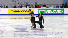 Елизавета Шанаева — Павел Дрозд. Произвольный танец. Чемпионат России по фигурному катанию 2023