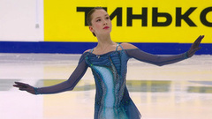 Софья Акатьева. Короткая программа. Чемпионат России по фигурному катанию 2023