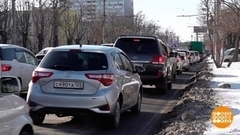 Встречаем: новогодние пробки! Доброе утро. Фрагмент