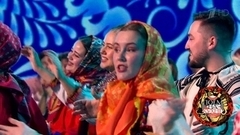 «Московский народный хор» — «Как на тоненький ледок». Поем на кухне всей страной. Фрагмент