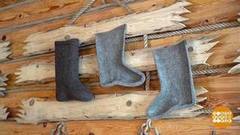 Оренбургские платки, урусовские валенки. Доброе утро. Фрагмент